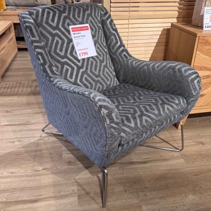 Showroom Clearance: Whistler Accent Chair Showroom Clearance: Whistler Accent Chair