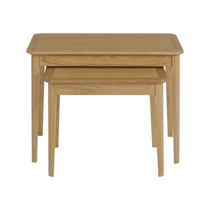 Sulis Oak Nest of Tables