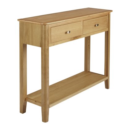 Sulis Oak Console Table