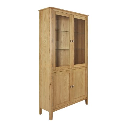 Sulis Oak Display Cabinet