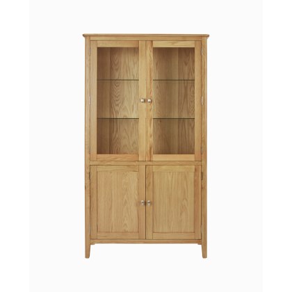 Sulis Oak Display Cabinet