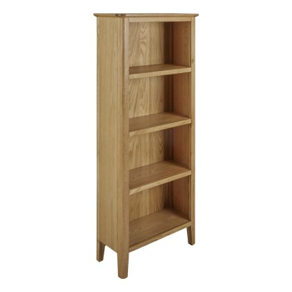 Sulis Oak Slim Bookcase