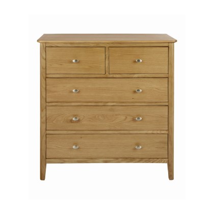 Sulis Oak 2+3 Drawer Chest