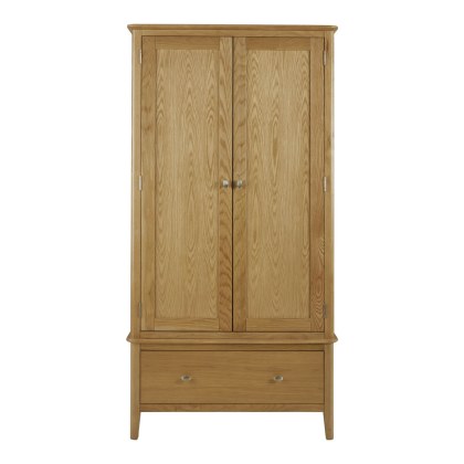 Sulis Oak Double Wardrobe