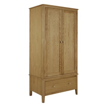 Sulis Oak Double Wardrobe Sulis Oak Double Wardrobe