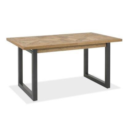 Ravi Rustic Oak 4-6 Extending Dining Table Ravi Rustic Oak 4-6 Extending Dining Table