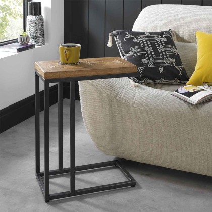 Ravi Rustic Oak Sofa Table