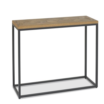 Ravi Rustic Oak Narrow Console Table Ravi Rustic Oak Narrow Console Table