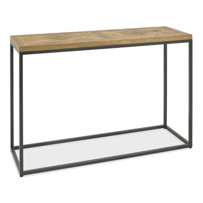 Ravi Rustic Oak Console Table Ravi Rustic Oak Console Table