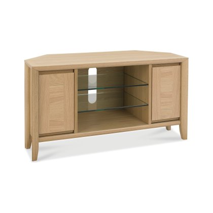 Ibsen Oak Corner Entertainment Unit Ibsen Oak Corner Entertainment Unit