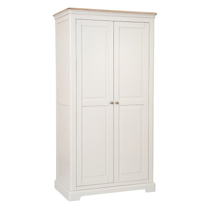 Bideford Painted All Hanging Double Wardrobe Bideford Painted All Hanging Double Wardrobe