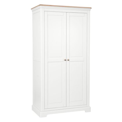 Bideford Painted All Hanging Double Wardrobe