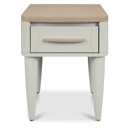 Jansson Oak 1 Drawer Bedside Chest