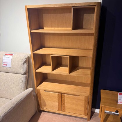 Showroom Clearance: TCH Oak Bookcase