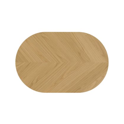 Chisholm Oak Fixed Oval Dining Table