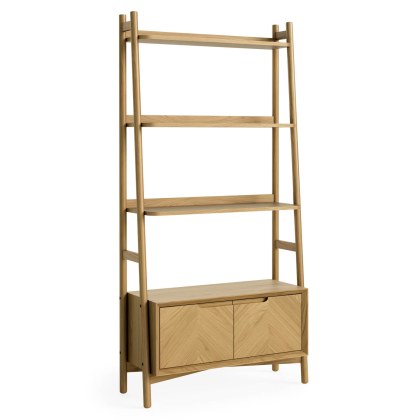 Chisholm Oak Storage Bookcase Chisholm Oak Storage Bookcase