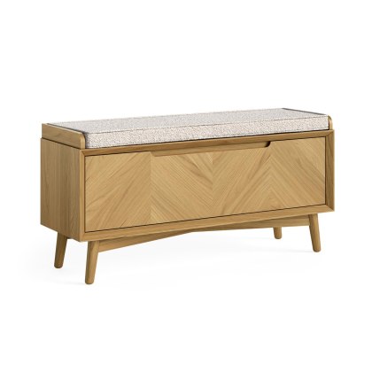 Chisholm Oak Storage Bench Chisholm Oak Storage Bench