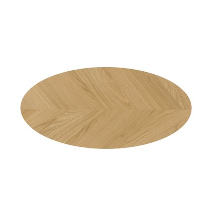 Chisholm Oak Oval Coffee Table