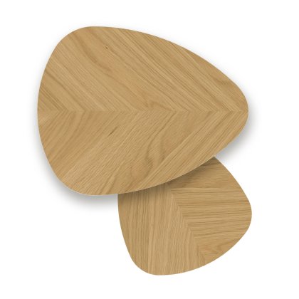 Chisholm Oak Nest of 2 Tables