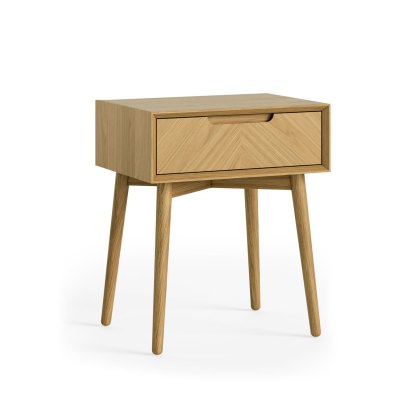 Chisholm Oak Lamp Table with Drawer Chisholm Oak Lamp Table with Drawer