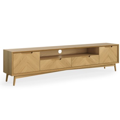 Chisholm Oak Extra Large Media Unit Chisholm Oak Extra Large Media Unit