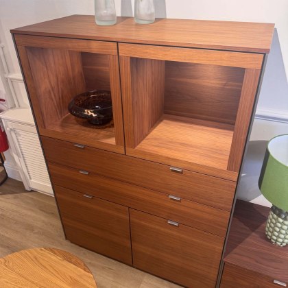 Showroom Clearance: Skovby SM923 Walnut Highboard