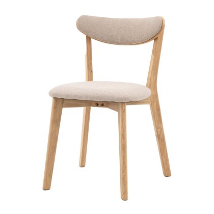 Hertford Dining Chair in Natural Oak (PACK OF 2)