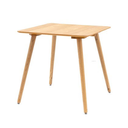 Hertford Small Square Dining Table in Natural Oak