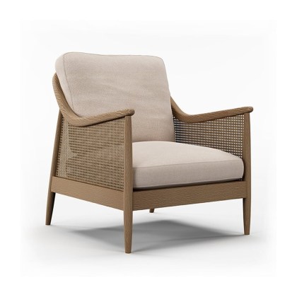 Wilfred Rattan Accent Chair