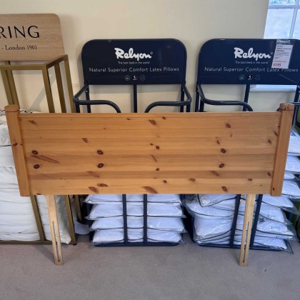 Showroom Clearance: Duke 5ft Oak Headboard