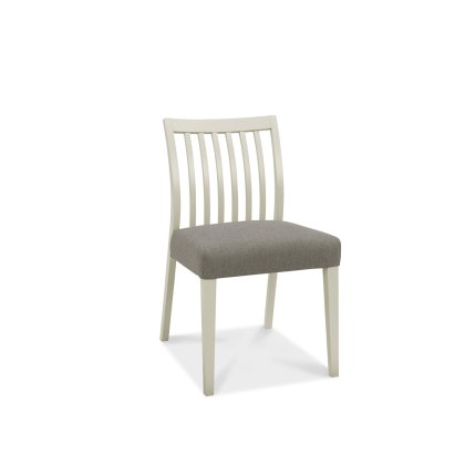 Ibsen Grey Low Slat Back Chair Ibsen Grey Low Slat Back Chair