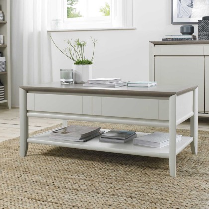 Ibsen Grey Coffee Table With Drawers