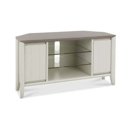 Ibsen Grey Corner Entertainment Unit Ibsen Grey Corner Entertainment Unit