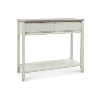 Ibsen Grey Console Table With Drawers Ibsen Grey Console Table With Drawers
