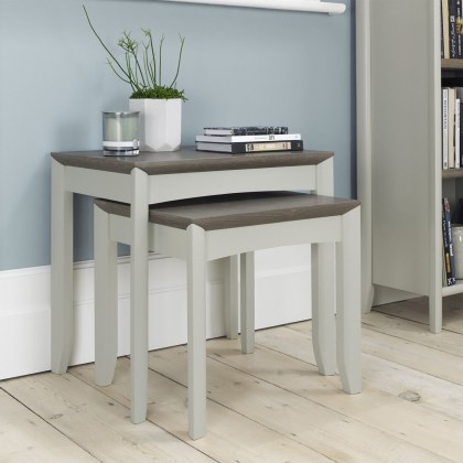 Ibsen Grey Nest of Lamp Tables Ibsen Grey Nest of Lamp Tables