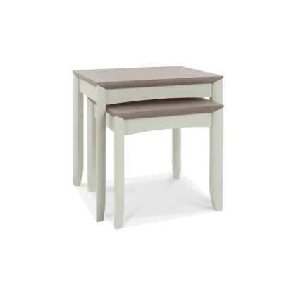 Ibsen Grey Nest of Lamp Tables Ibsen Grey Nest of Lamp Tables