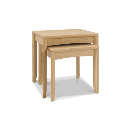 Ibsen Oak Nest of Lamp Tables Ibsen Oak Nest of Lamp Tables