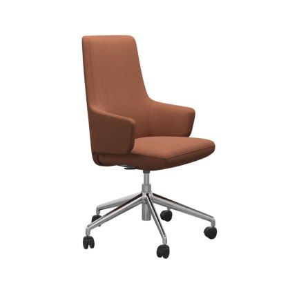 Stressless Vanilla High Back Office Chair Stressless Vanilla High Back Office Chair