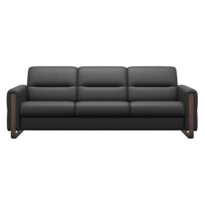 Stressless Fiona 3 Seater Sofa with Wood Arms