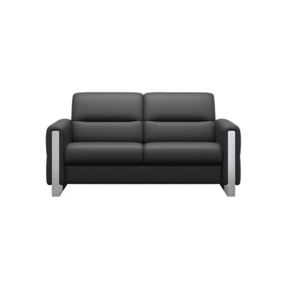 Stressless Fiona 2 Seater Sofa with Steel Arms