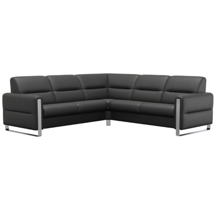 Stressless Fiona Corner Sofa with Steel Arms (C22)