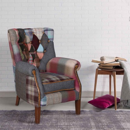 Bernard Chair in Patchwork Bernard Chair in Patchwork