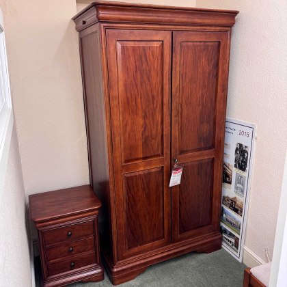 Showroom Clearance: Paris Double Wardrobe