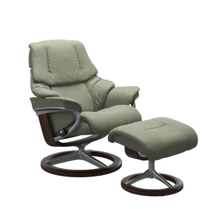 Stressless Reno Chair & Stool with Signature Base BLACK FRIDAY OFFER Stressless Reno Chair & Stool with Signature Base BLACK FRIDAY OFFER