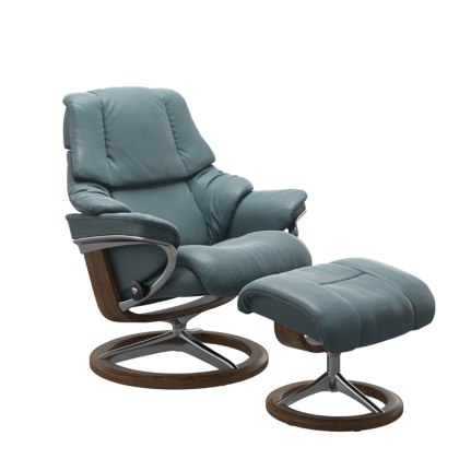 Stressless Reno Chair & Stool with Signature Base BLACK FRIDAY OFFER Stressless Reno Chair & Stool with Signature Base BLACK FRIDAY OFFER