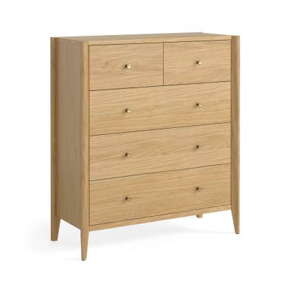 Paterson Natural 2 Over 3 Drawer Chest Paterson Natural 2 Over 3 Drawer Chest