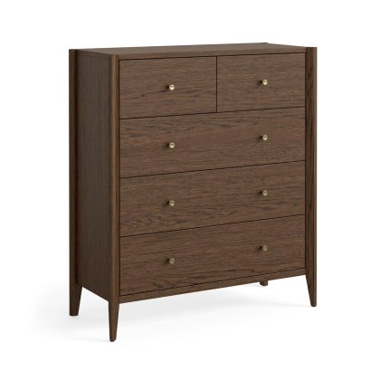 Paterson Dark 2 Over 3 Drawer Chest Paterson Dark 2 Over 3 Drawer Chest
