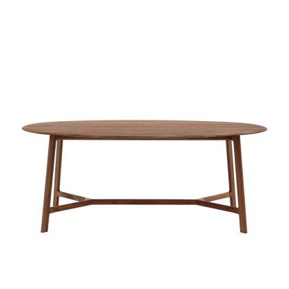 Jacobsen Walnut Oval Dining Table