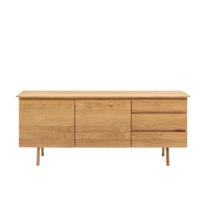 Jacobsen Oak 2 Door 3 Drawer Sideboard Jacobsen Oak 2 Door 3 Drawer Sideboard