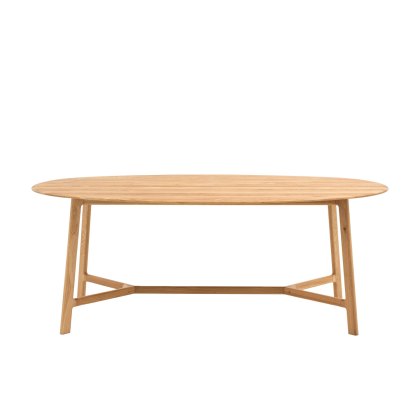 Jacobsen Oak Oval Dining Table